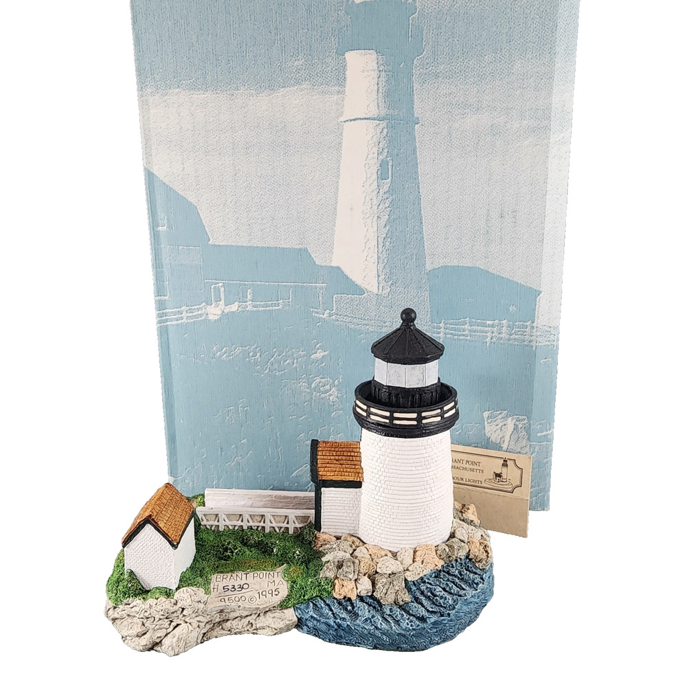 Harbour Lights Lighthouse Brant Point Light Massachusetts #162 - 1995